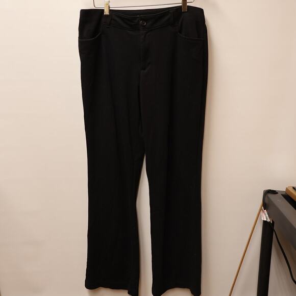 Riders by Lee Straight Leg Black Polyester Work pants SZ 16M - Picture 9 of 13